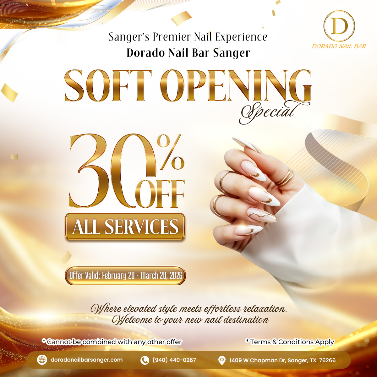 ✨ Dorado Nail Bar - Promotion ✨